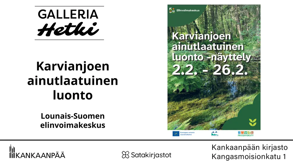 Karvianjoen ainutlaatuinen luonto