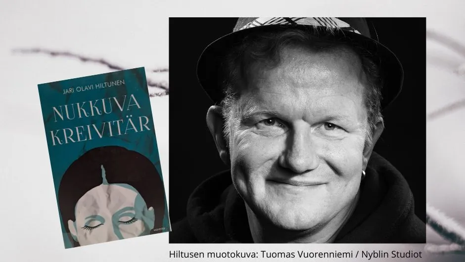 Nakkilan kirjaston kirjailijavieraana Jari Olavi Hiltunen