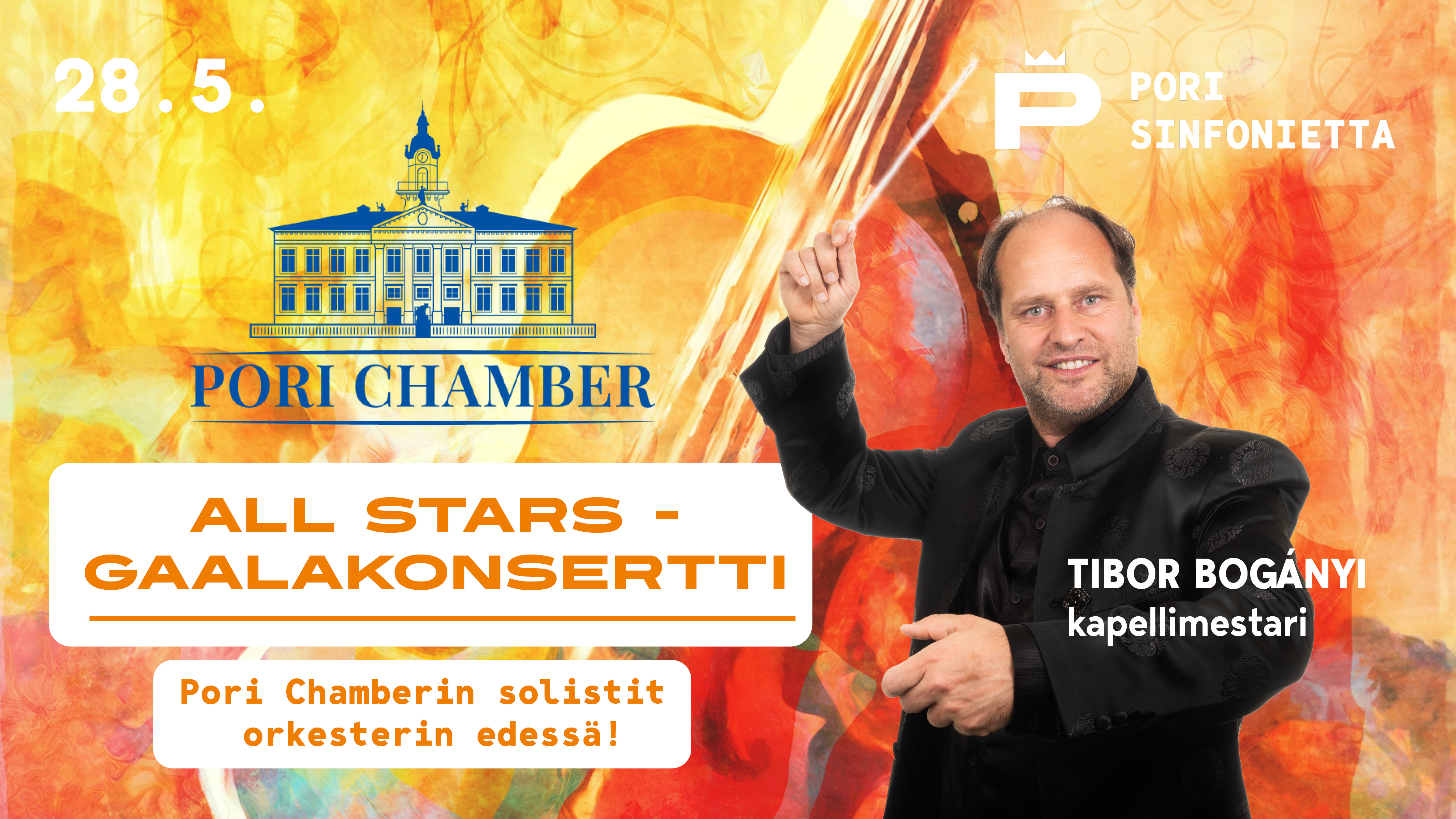 
        Pori Chamber: All stars -gaalakonsertti
    