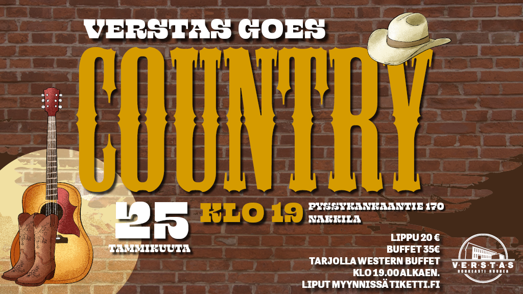 Verstas goes country 25.1.2025