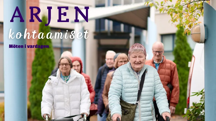 Vanhustenviikko 5.-11.10.2026 teemalla ”Arjen kohtaamiset”