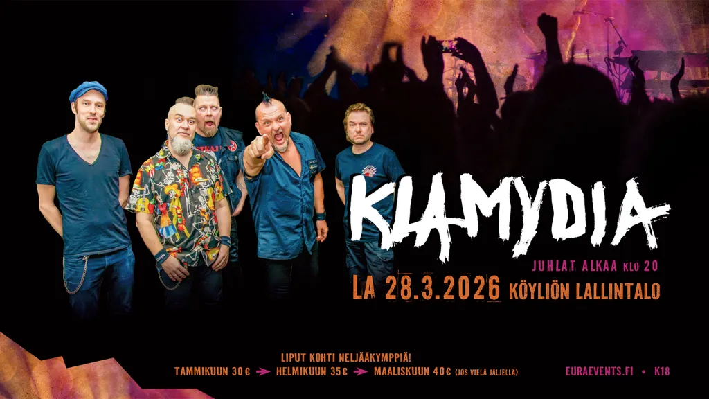 LALLIKSEN JUHLAKEIKALLA KLAMYDIA