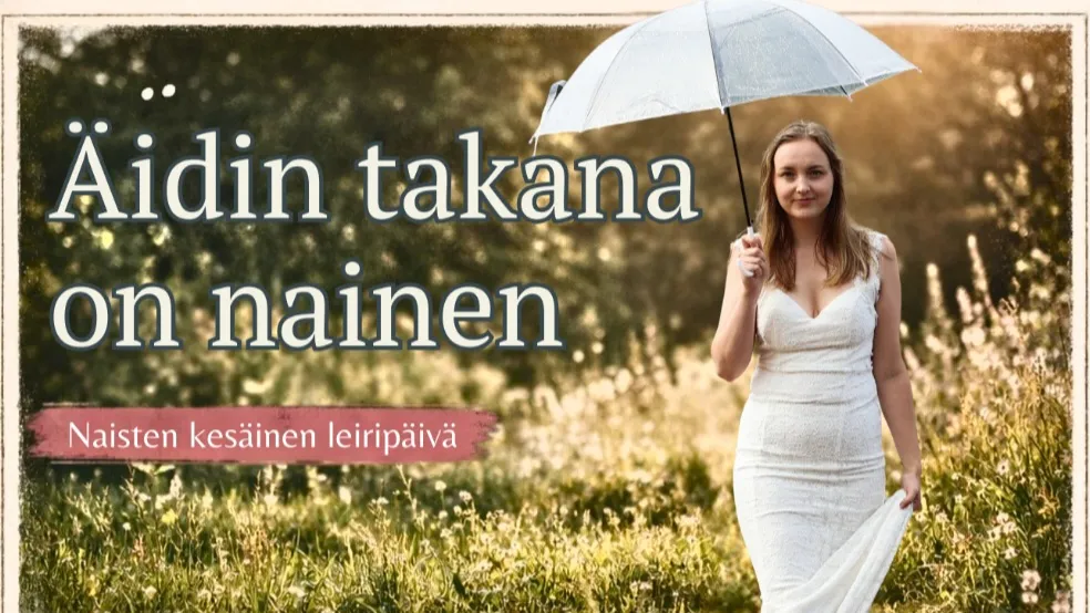 Äidin takana on nainen