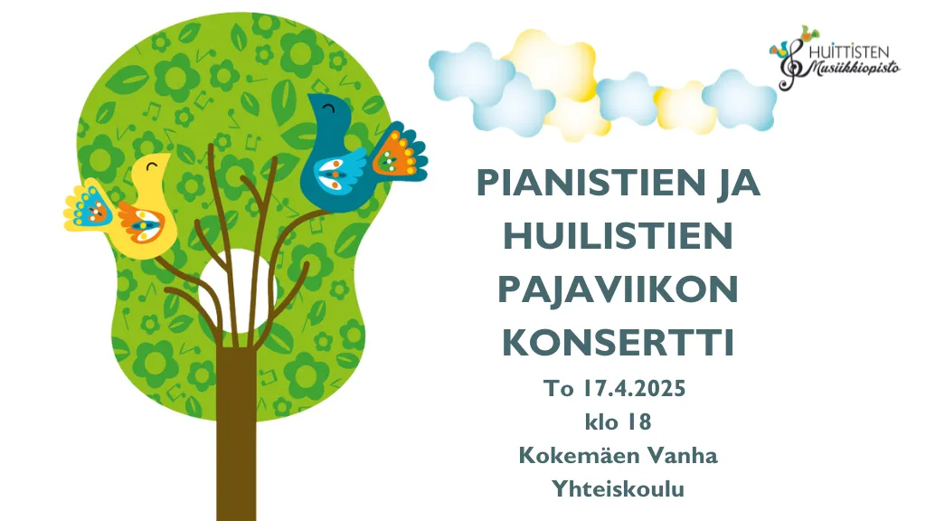 Pianistien ja huilistien pajaviikon konsertti