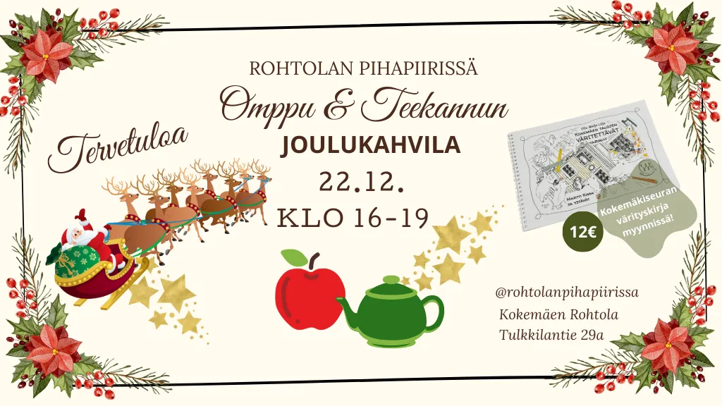 Omppu ja Teekannun pop-up joulukahvila