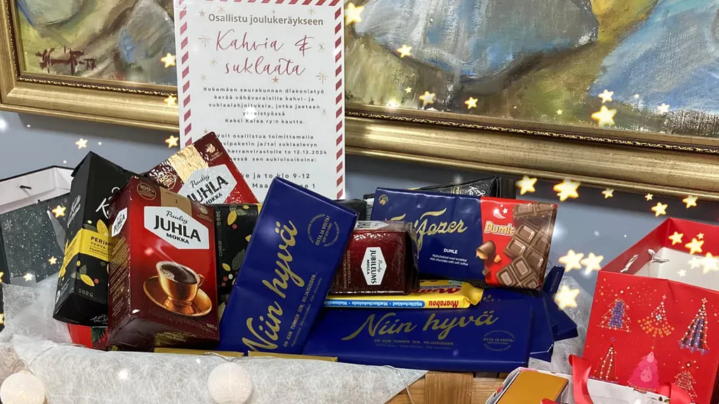 Kahvia ja suklaata -joulukeräys