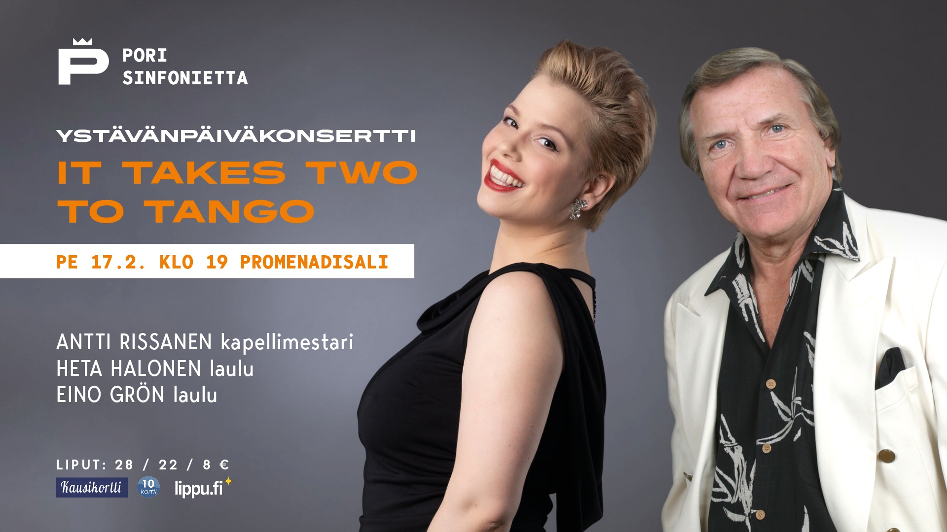 Ystävänpäiväkonsertti: It takes two to tango