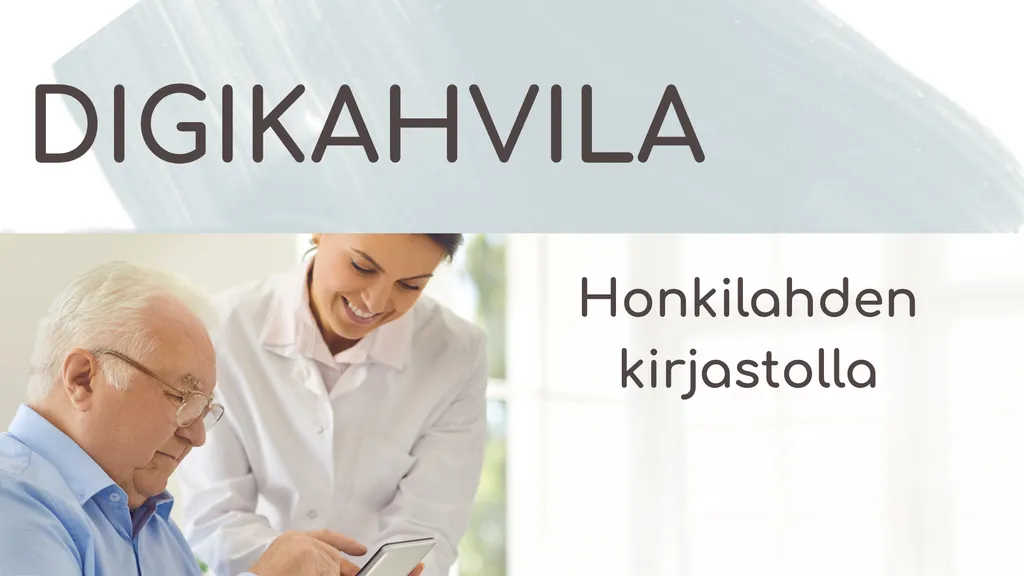 Digitukea tarjolla Honkilahden kirjastossa