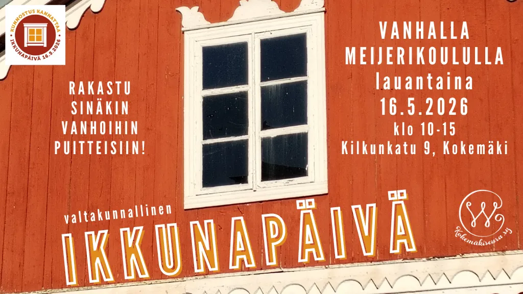 Ikkunapäivä Vanhalla Meijerikoululla