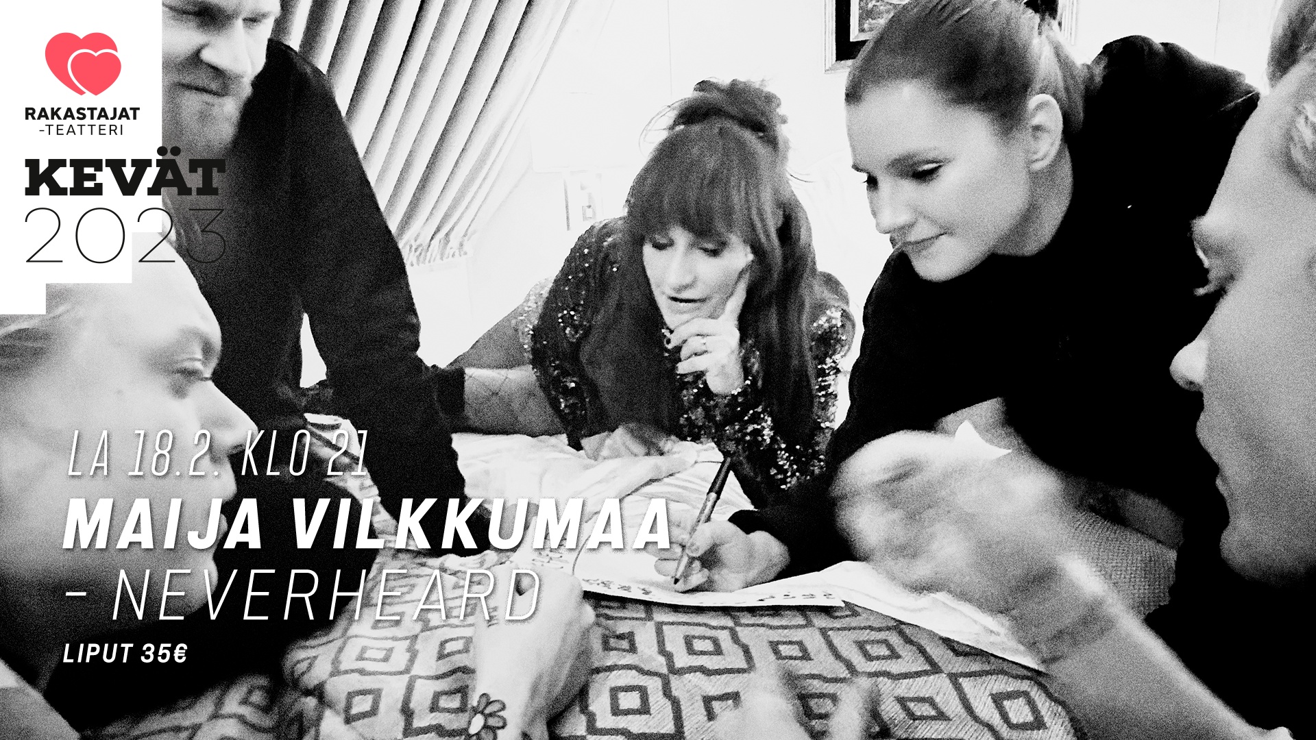 Maija Vilkkumaa – Neverheard @Kehräämö