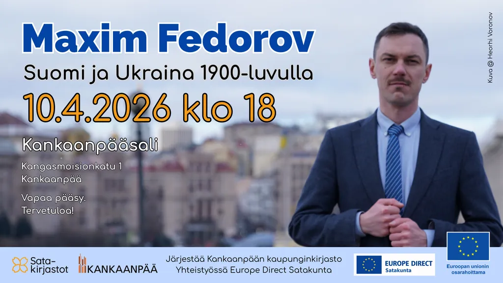 Maxim Fedorovin kirjailijavierailu