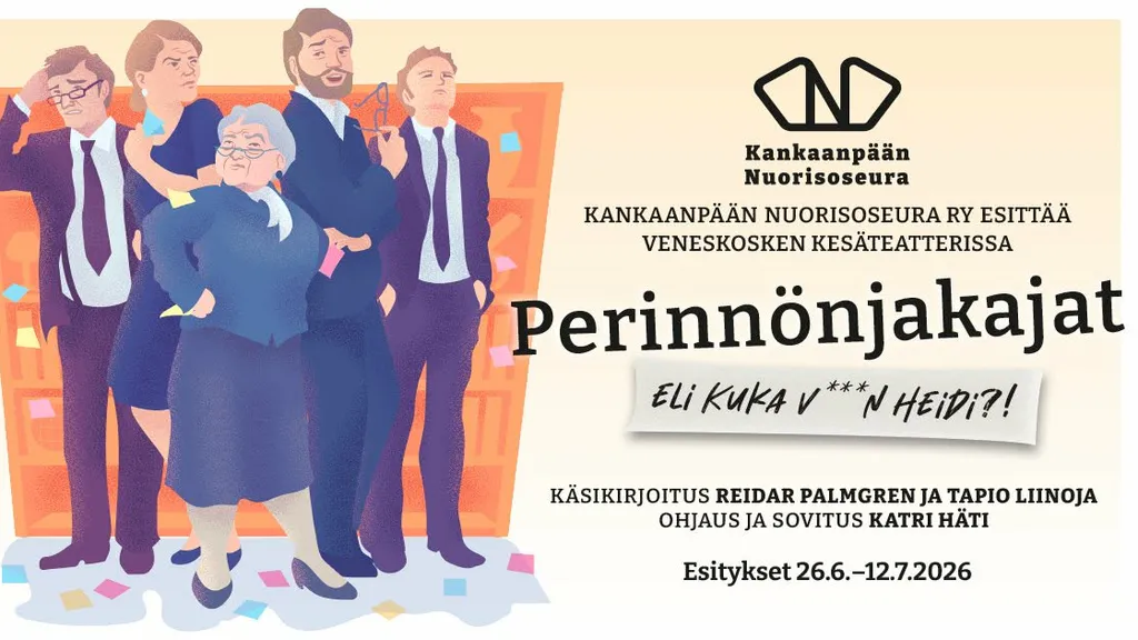 Perinnönjakajat eli kuka v***n Heidi?!