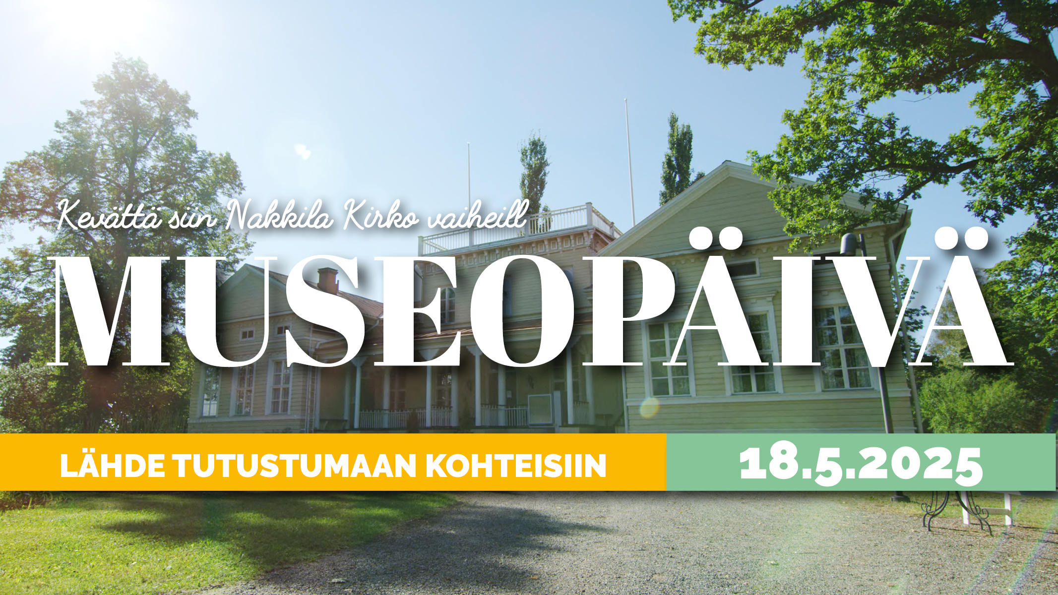Museopäivä Siin Nakkila Kirko vaiheill 18.5.2025
