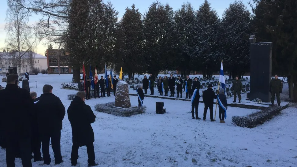 Itsenäisyyspäivän seppeleenlaskutilaisuus