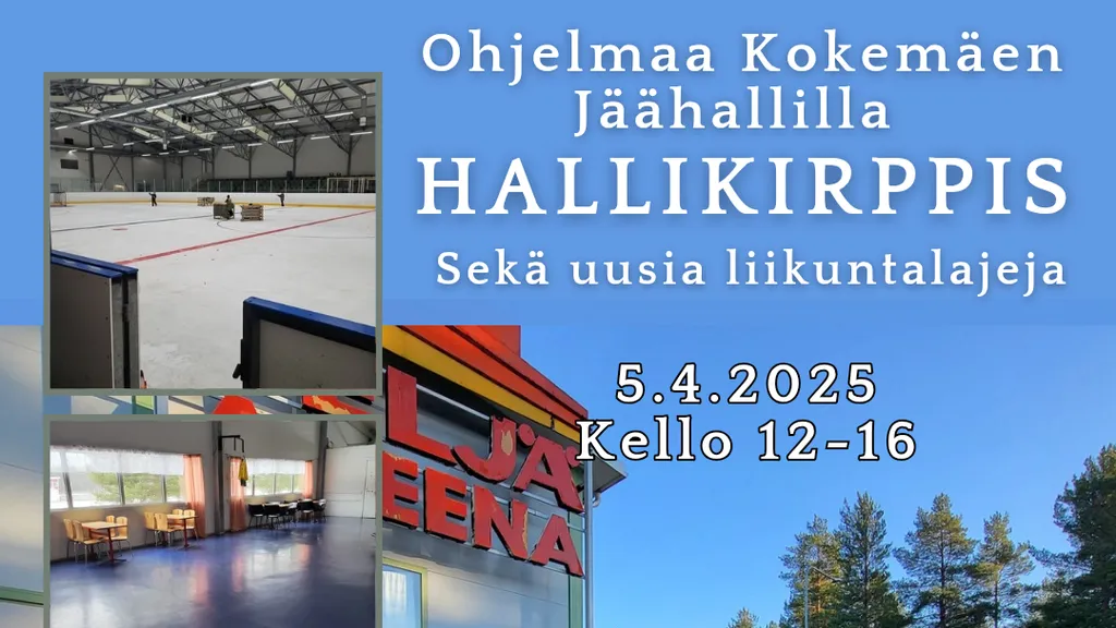 Ohjelmaa Kokemäen Jäähallilla