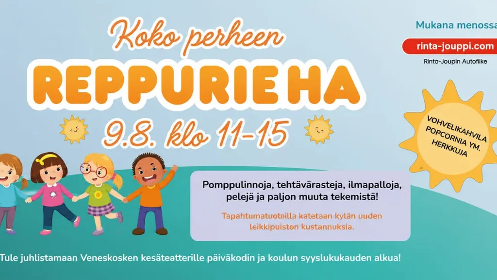 Koko perheen Reppurieha