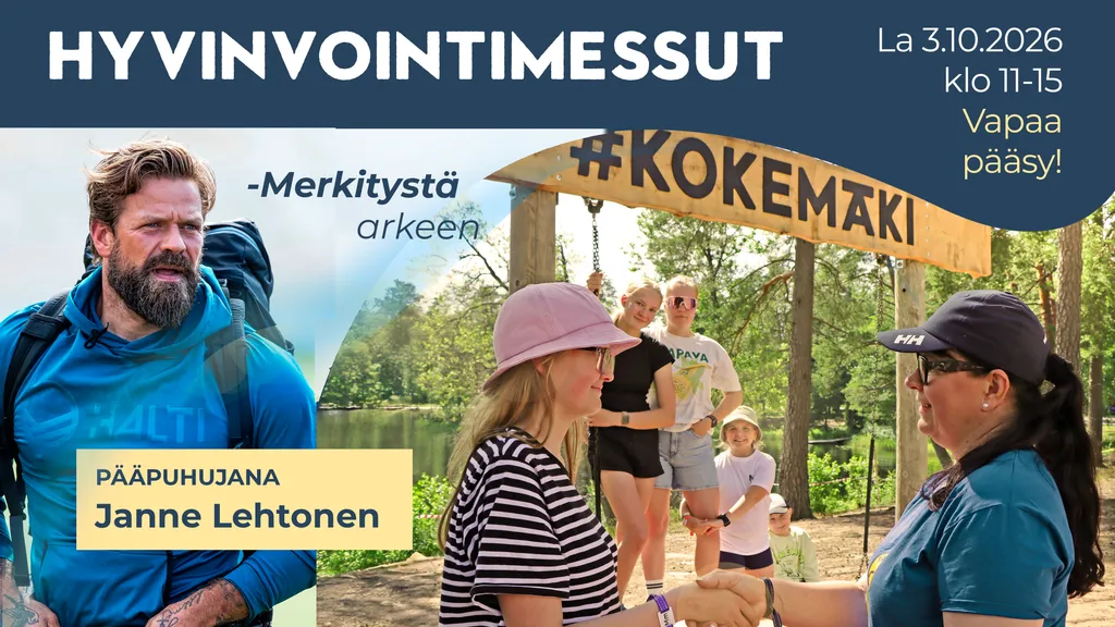 Kokemäen hyvinvointimessut- Merkitystä arkeen