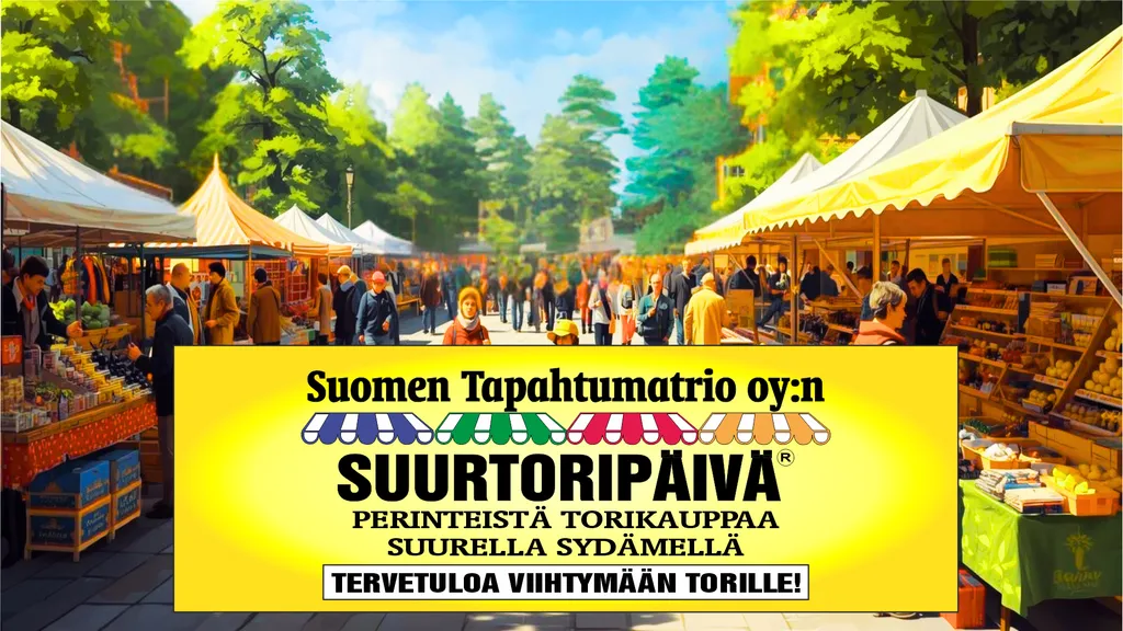 Suurtoripäivä Kankaanpään torilla