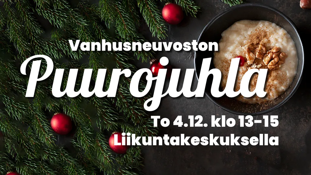 Vanhusneuvoston Puurojuhla