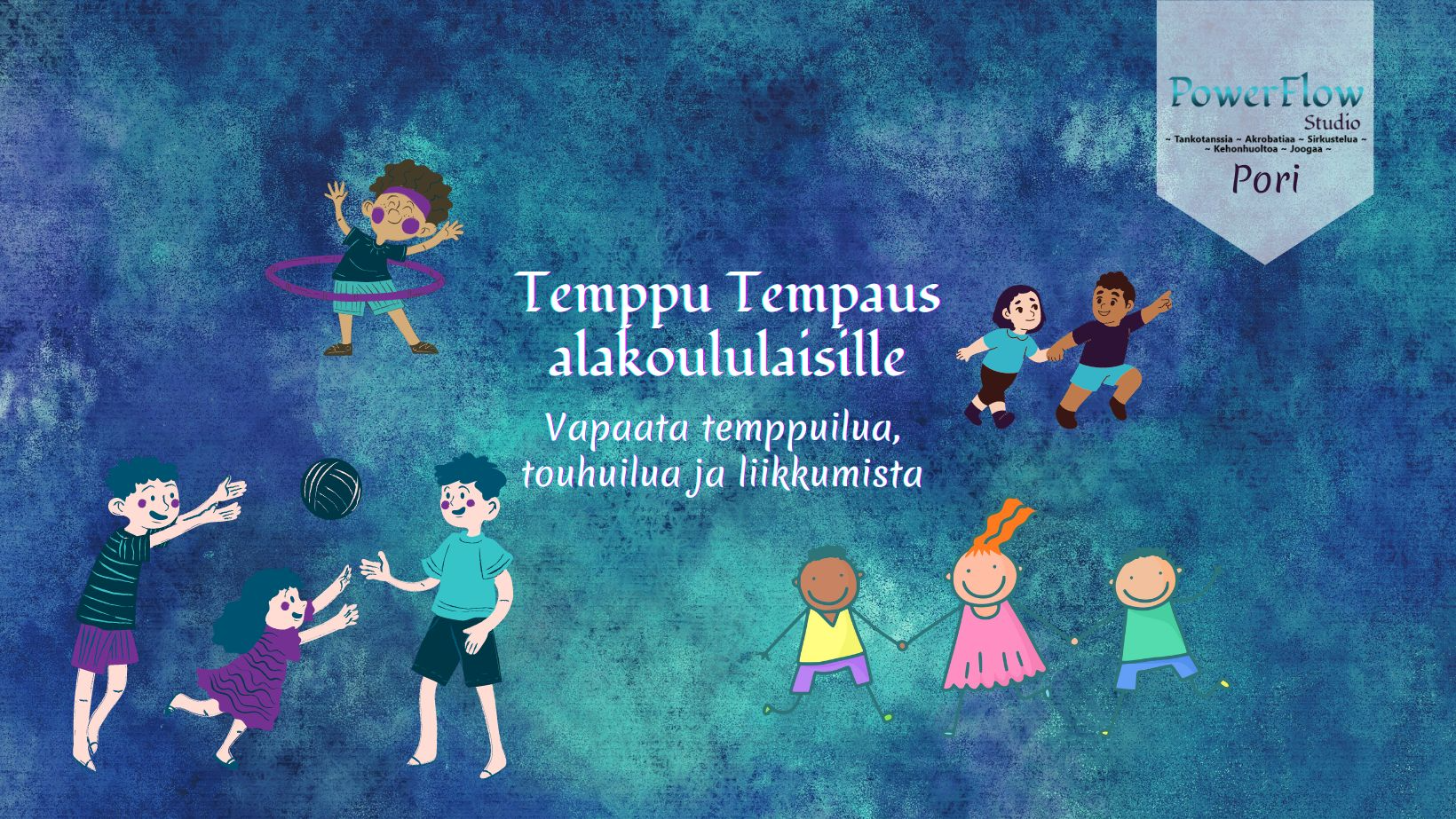 Temppu Tempaus alakoululaisille ke 14.6. klo 16.30-17.45 / Pori