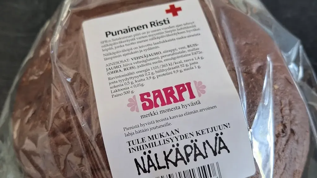Nälkäpäivä-limppua myynnissä