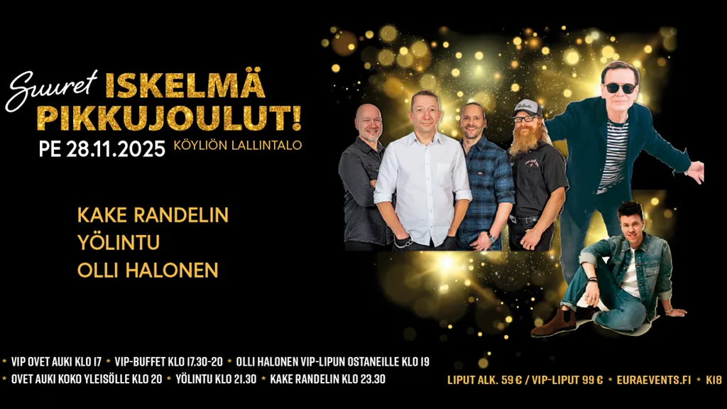 Suuret Iskelmä Pikkujoulut!