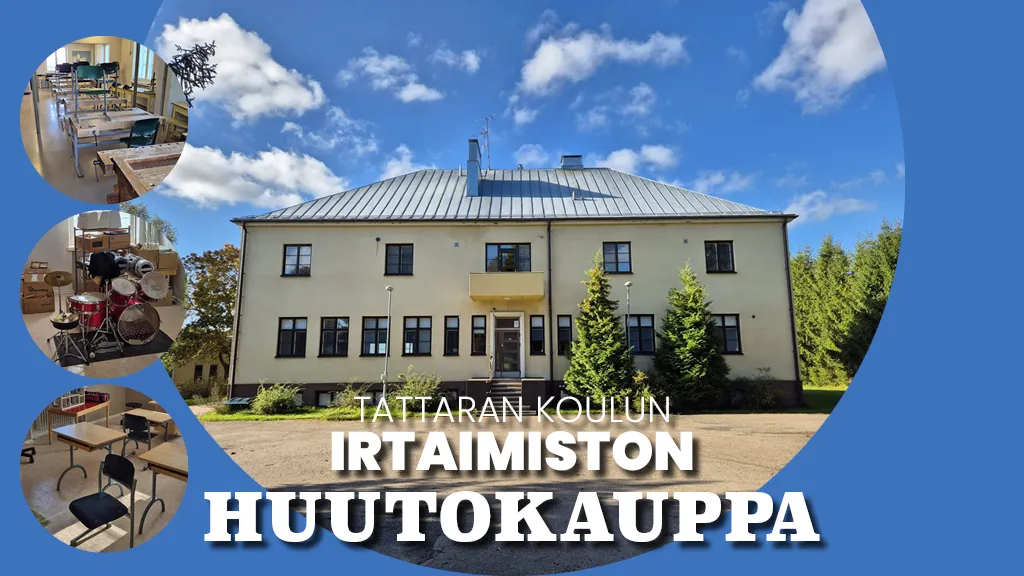 Huutokauppa Tattaran koululla