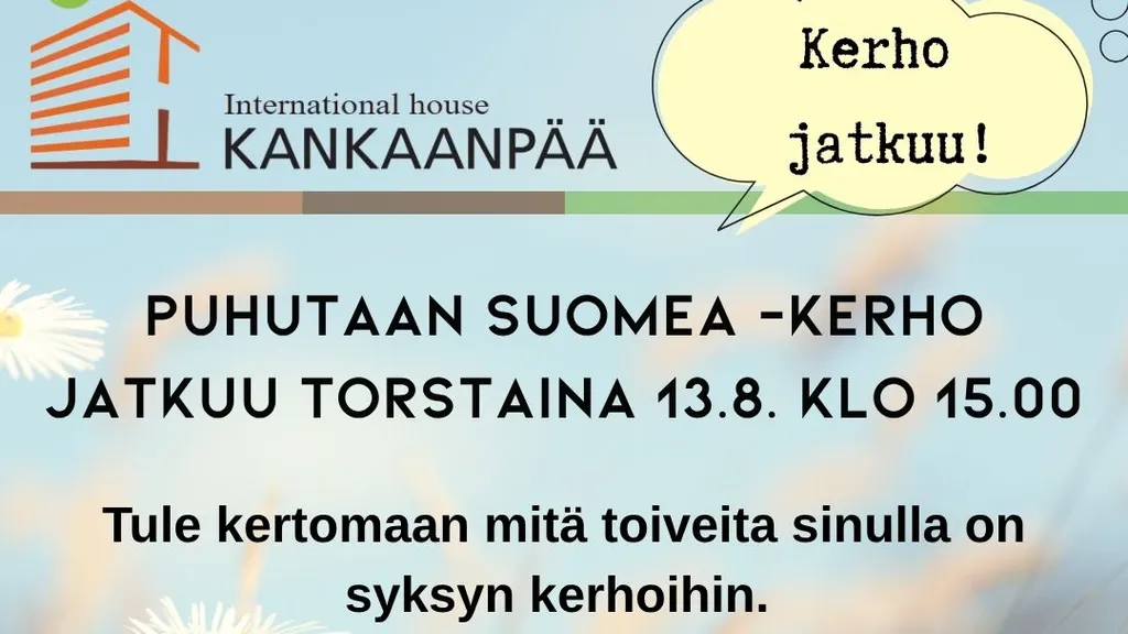 Puhutaan suomea -kerho