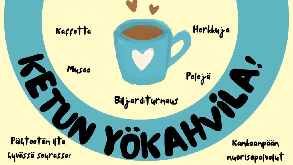 Ketun yökahvila nuorisotila Ketun Gololla