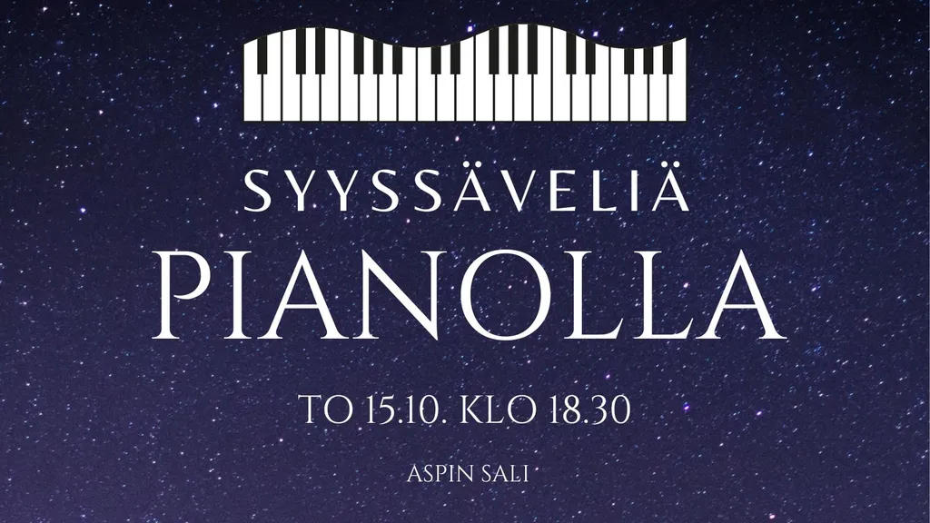 SYYSSÄVELIÄ PIANOLLA
