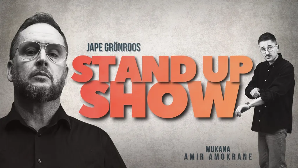 Jape Grönroos Stand Up Show Kankaanpääsalissa K-18
