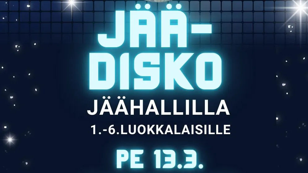 Jäädisko 1-6 - luokkalaisille