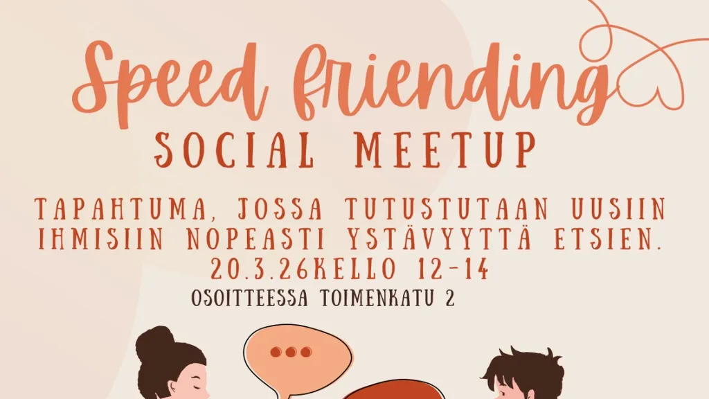 Speed friending -tapahtuma