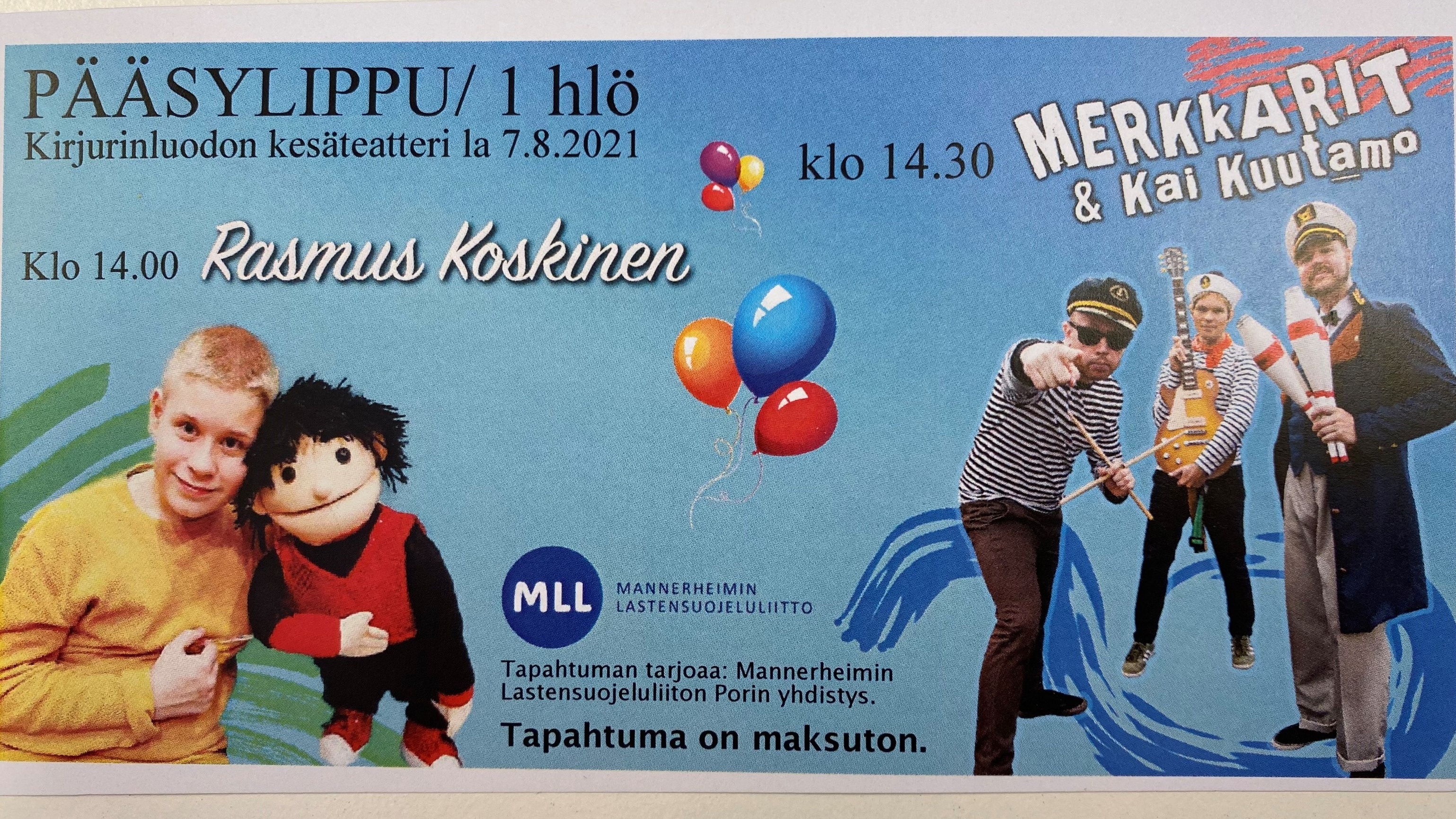 Merkkarit & Kai Kuutamo ja Rasmus Koskinen