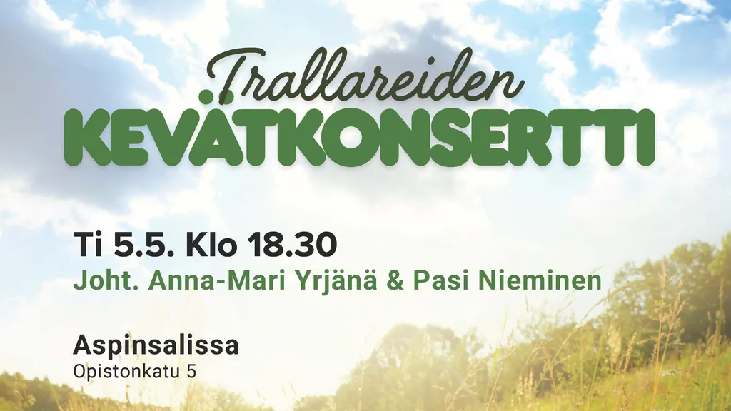 Trallareiden kevätkonsertti 