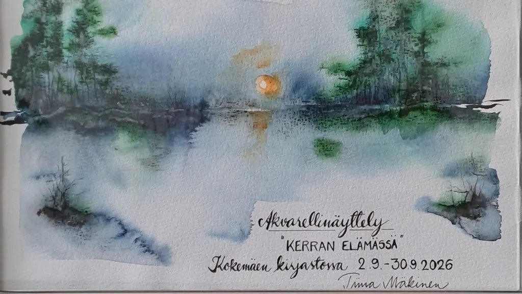 Akvarellinäyttely: Kerran elämässä