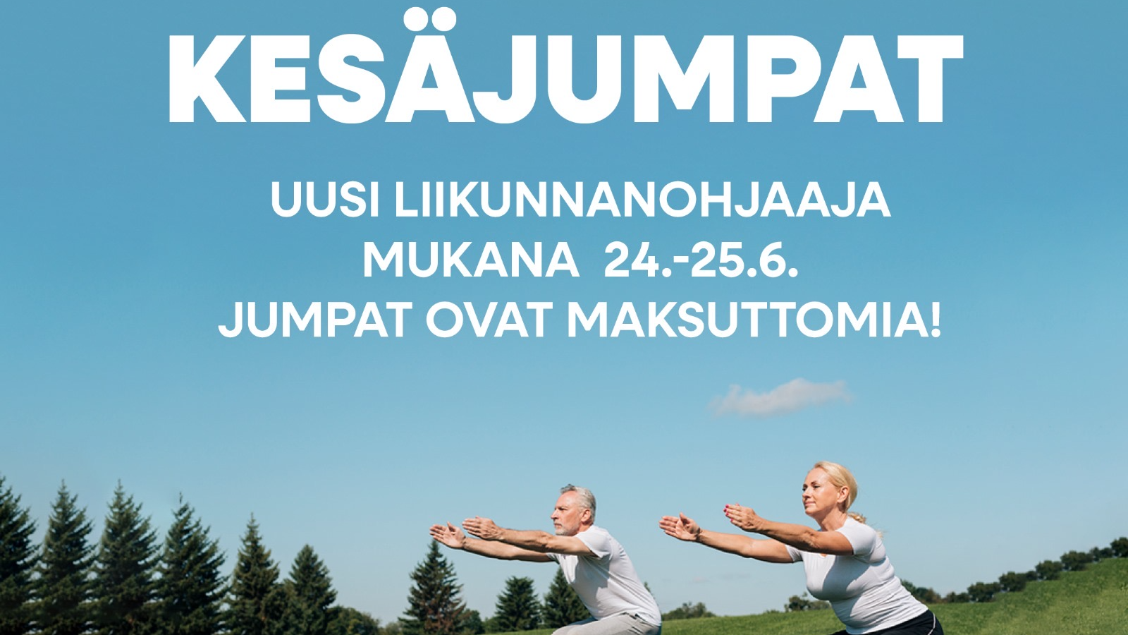 Kesäjumppaa Nakkilassa viikoilla 25 ja 26