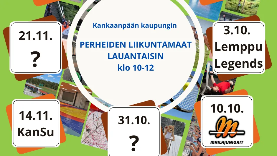 Perheiden liikuntamaa