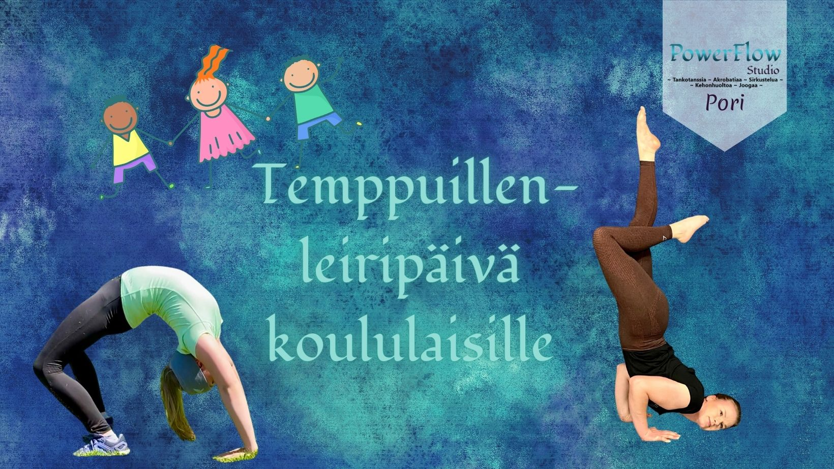 Temppuillen-leiripäivä vol1 koululaisille 29.6. / Pori