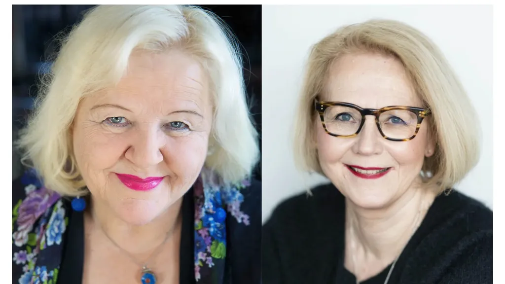 Kirjailijavieraina Aulikki Oksanen ja Helena Ruuska