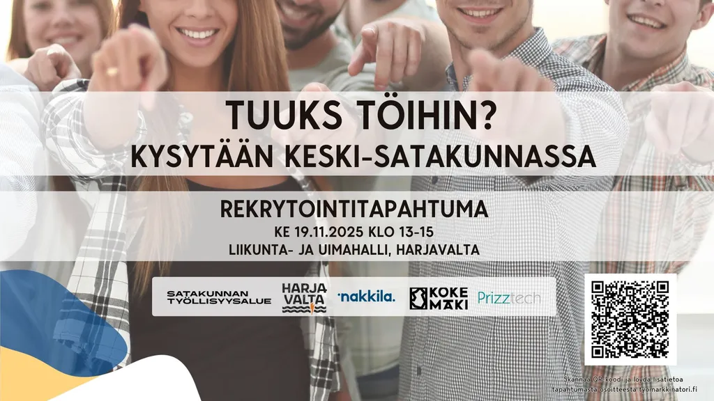 TUUKS TÖIHIN? kysytään Keski-Satakunnassa